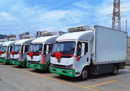 hydrogen cold chain logistics vehicles 