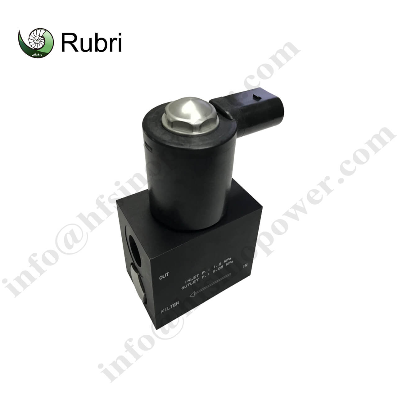 Electronically controlled pressure regulator