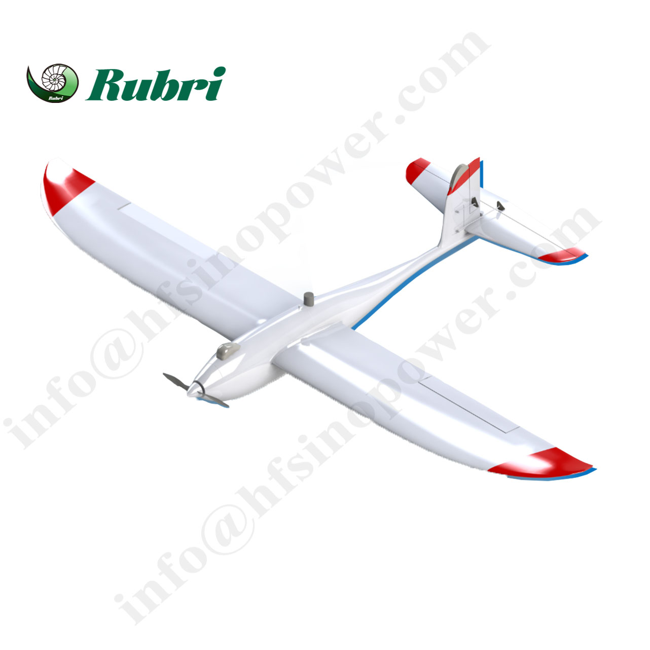 Запускаемый вручную беспилотник с фиксированным крылом