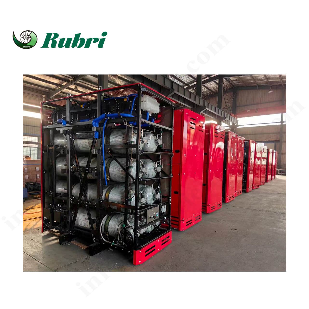 390 л 350 бар тип IV баллон для хранения водорода для автомобилей