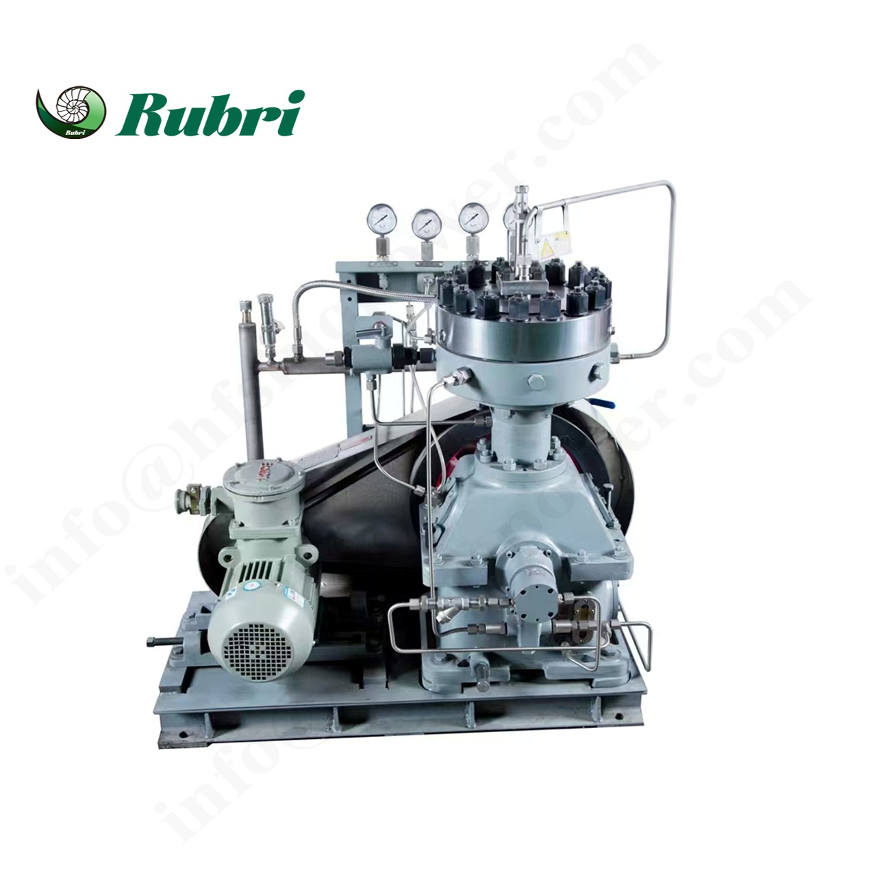 Система диафрагменного усилителя водорода