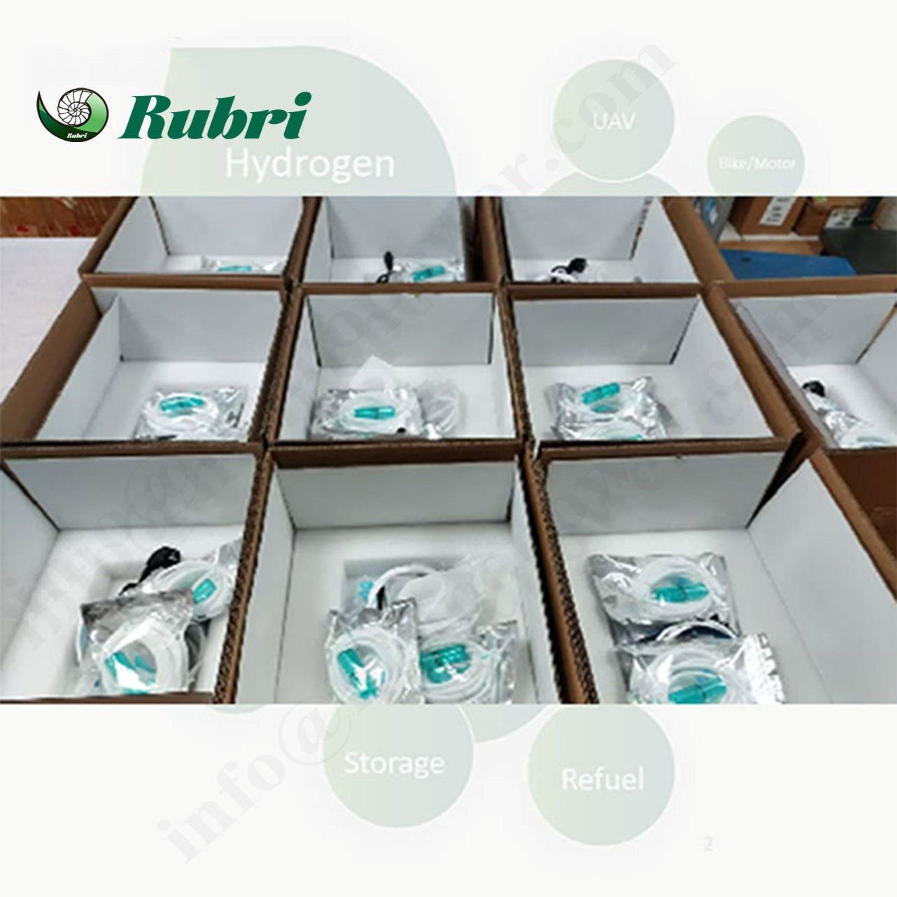 10 комплектов ингаляционных машин водорода