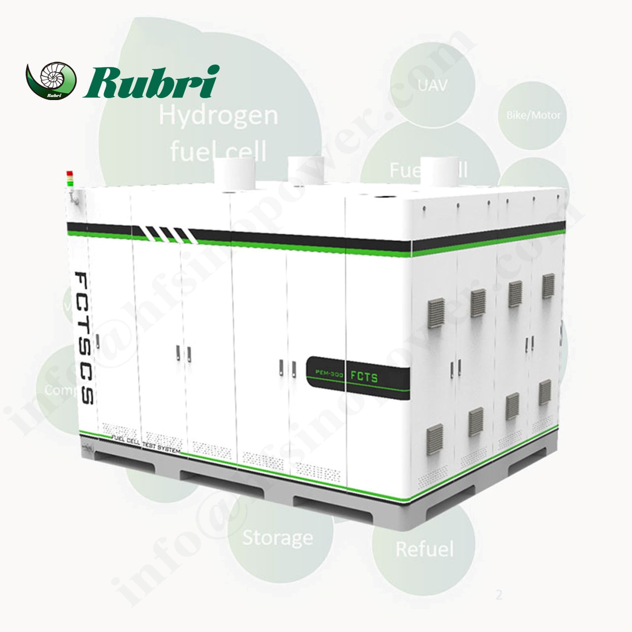 Стенд для испытаний водородных топливных элементов мощностью 150 кВт