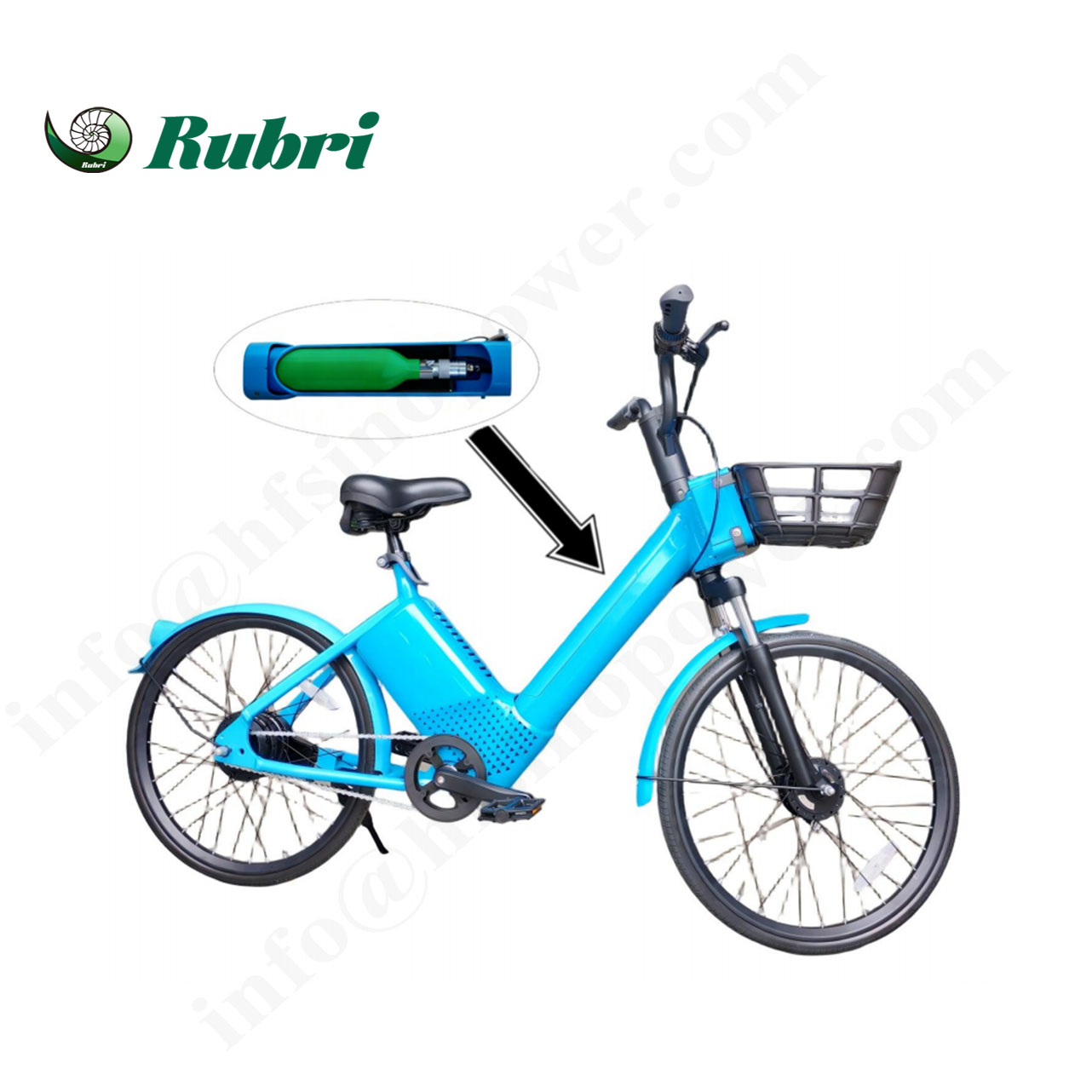 Rubri-H-Bike 300 Новый водородный велосипед